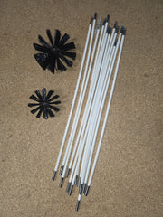 Dryer lint exhaust vent cleaning tool