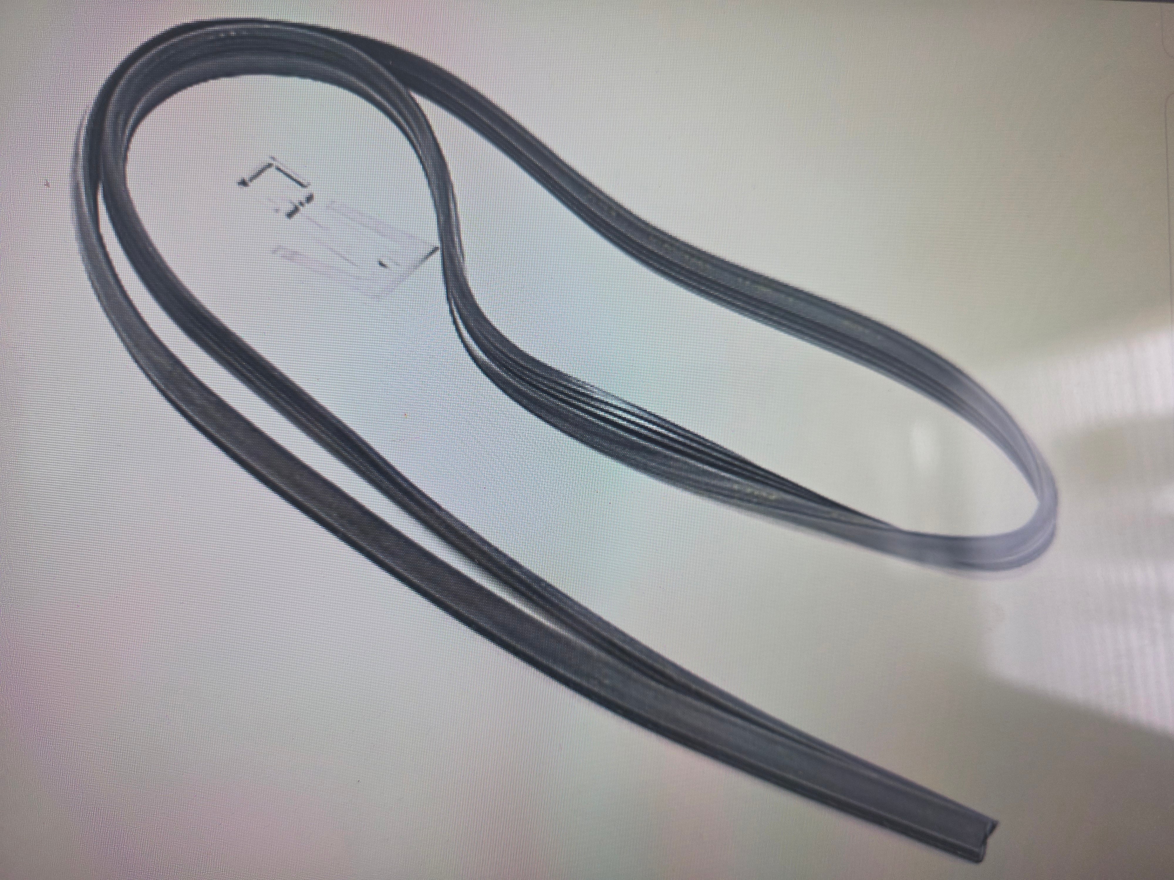 Whirlpool W10542314 Dishwasher Door Gasket w/Strike