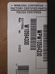 Whirlpool W10594330 refrigerator Damper Control Assembly